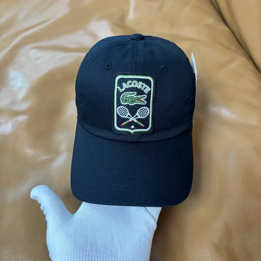 [BUNJANG] Beams x Lacoste Tennis Club 6-Panel Ball Cap / 빔즈 빔스 라코스테 6패널 볼캡 모자 테니스 클럽 네이비 블랙