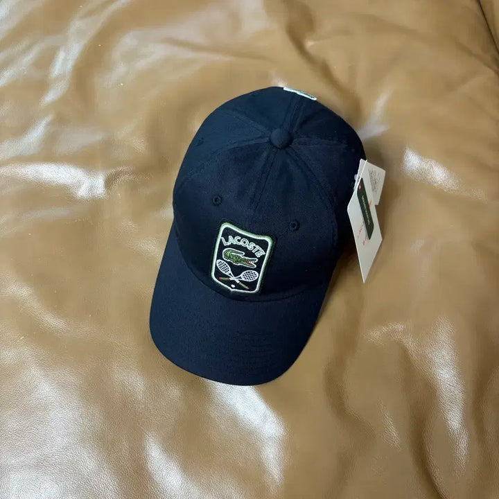 [BUNJANG] Beams x Lacoste Tennis Club 6-Panel Ball Cap / 빔즈 빔스 라코스테 6패널 볼캡 모자 테니스 클럽 네이비 블랙