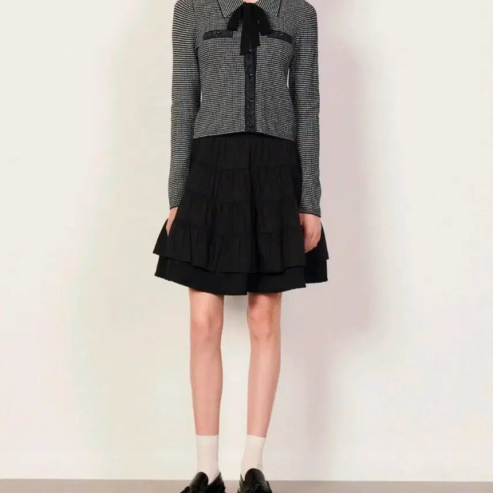 [BUNJANG] Sandro Ribbed Knit Cardigan - New Arrival / 산드로 니트가디건 새상품
