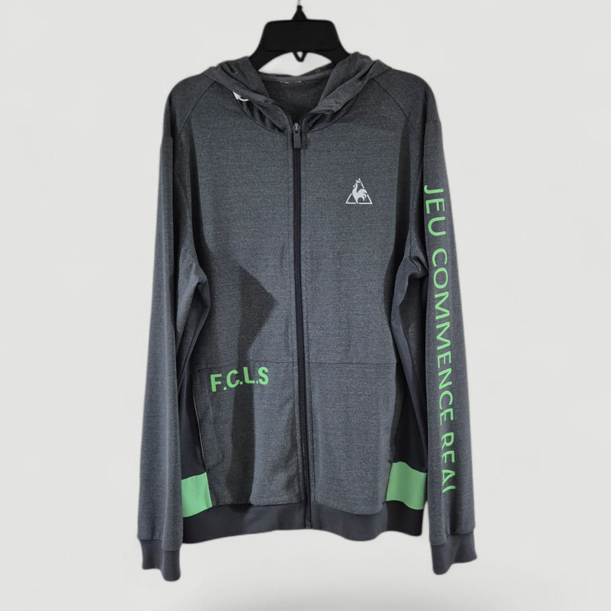 [BUNJANG] Le Coq Sportif Spandex Training Hooded Jacket / [100]르꼬끄 스판 트레이닝 후드자켓