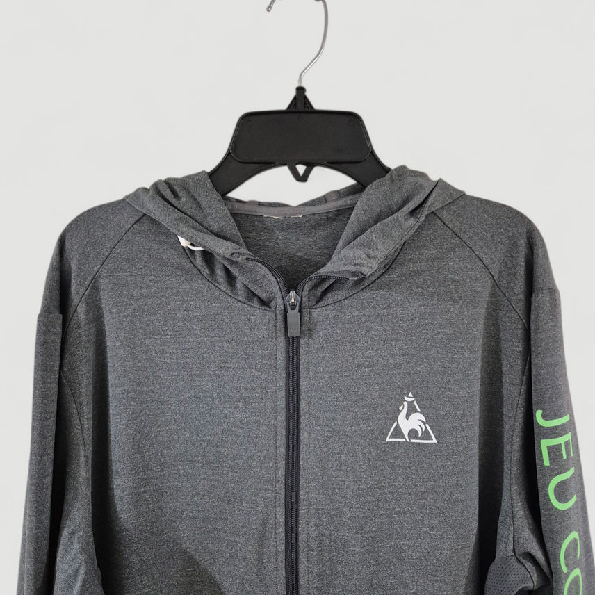 [BUNJANG] Le Coq Sportif Spandex Training Hooded Jacket / [100]르꼬끄 스판 트레이닝 후드자켓