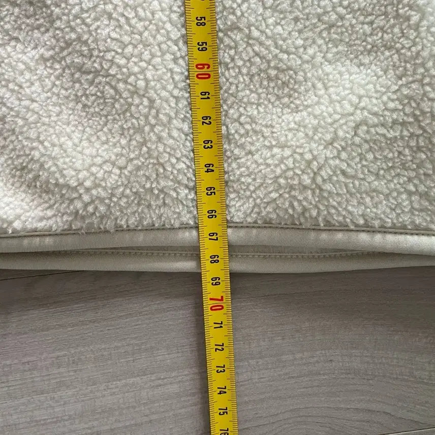 [BUNJANG] MUJI Ivory Half-Zip Up Sweatshirt / MUJI 무인양품 아이보리 하프집업