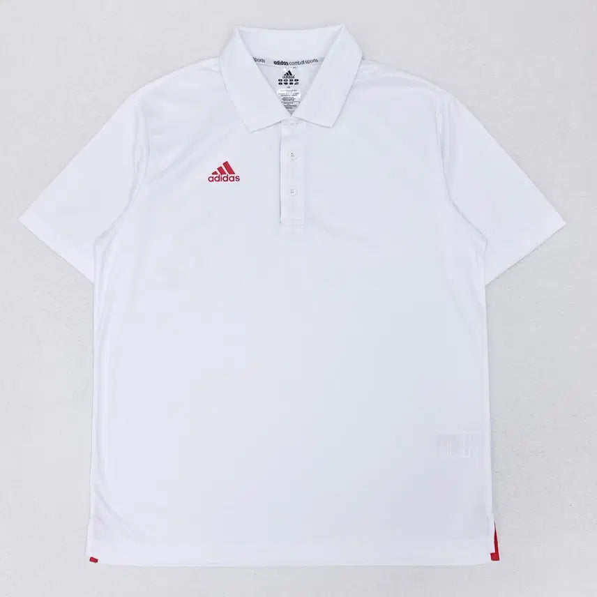 [BUNJANG] Adidas White Functional Collar T-shirt Men&