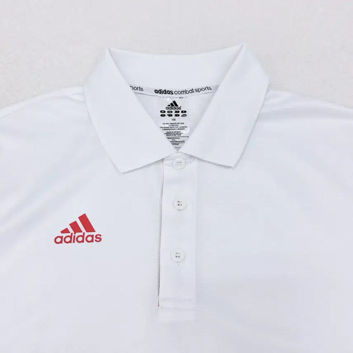 [BUNJANG] Adidas White Functional Collar T-shirt Men&