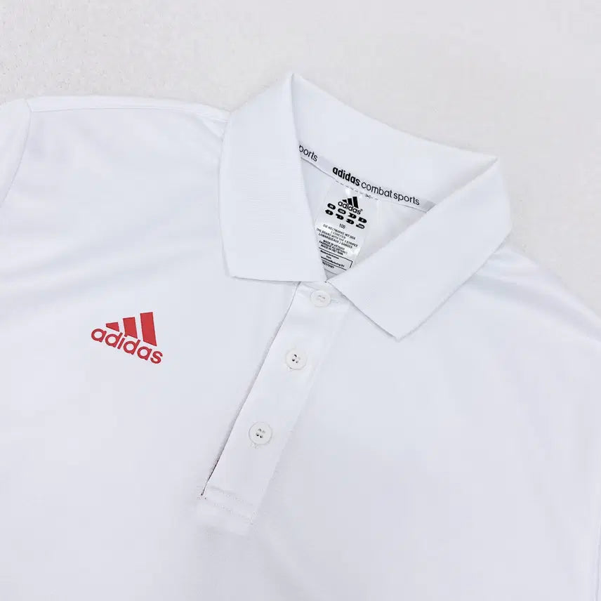 [BUNJANG] Adidas White Functional Collar T-shirt Men&