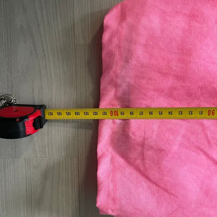 [BUNJANG] Numomu Pink Linen Long Dress / Numomu 누모무 핫썸머 핑크 린넨 롱 원피스