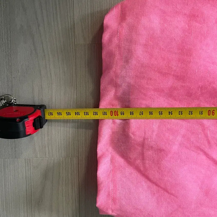 [BUNJANG] Numomu Pink Linen Long Dress / Numomu 누모무 핫썸머 핑크 린넨 롱 원피스