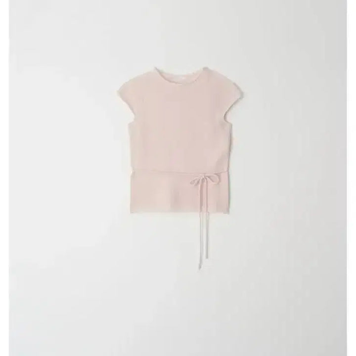 [BUNJANG] Leeds Blossom Half Knit Top (Pink) / 샵리즈 leeds 블라썸 하프 니트 반팔 (핑크)