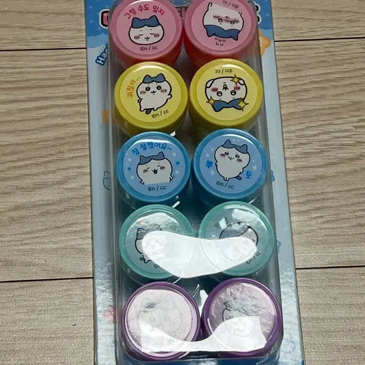 [BUNJANG] Monzzi Gwi Hachiware Garuma Mini Stamp Set / 먼작귀 하치와레 가르마 미니 스탬프 세트