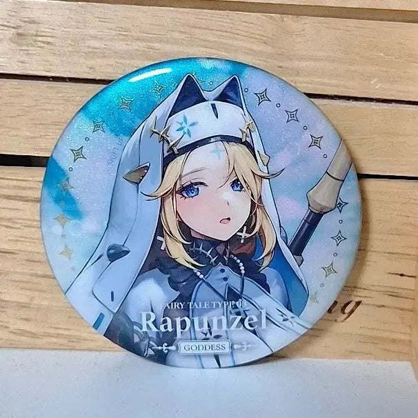 [BUNJANG] NIKKE Rapi Hologram Can Badge / 니케 라푼젤 캔뱃지 갓데스 홀로그램