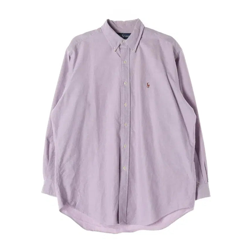 [BUNJANG] Polo Ralph Lauren Light Purple Cotton Shirt / 폴로 랄프 로렌 셔츠 라이트 퍼플 L