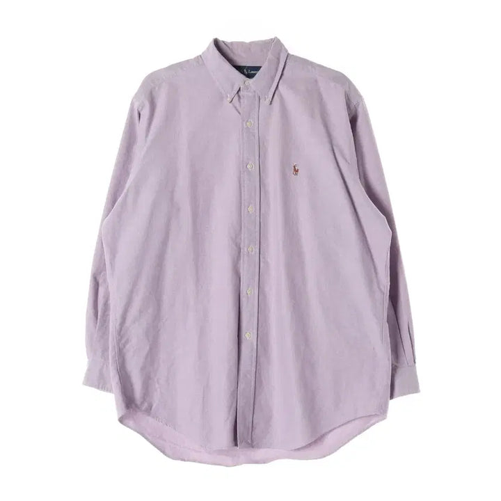 [BUNJANG] Polo Ralph Lauren Light Purple Cotton Shirt / 폴로 랄프 로렌 셔츠 라이트 퍼플 L