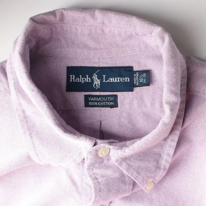 [BUNJANG] Polo Ralph Lauren Light Purple Cotton Shirt / 폴로 랄프 로렌 셔츠 라이트 퍼플 L