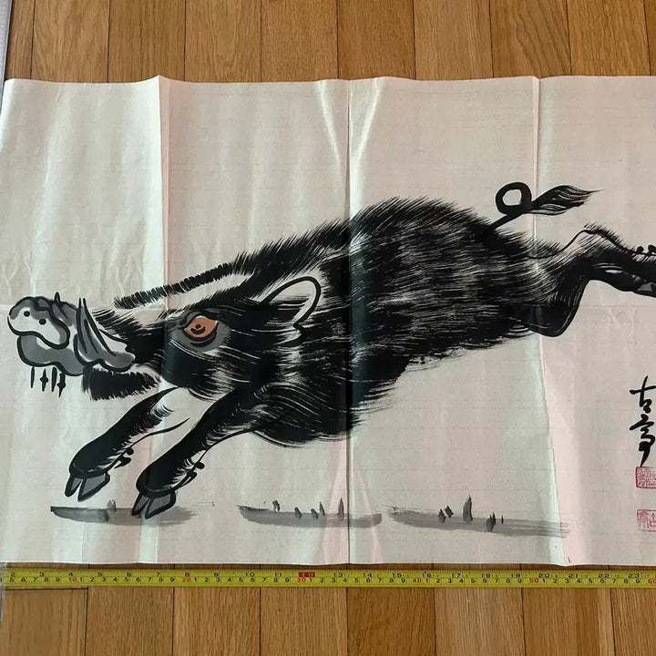 [BUNJANG] Wild Boar Painting / 멧돼지 그림