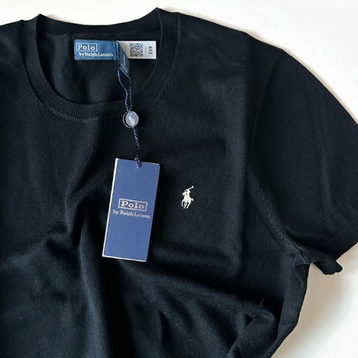 [BUNJANG] Polo Cotton Short Sleeve Knit (New, Unsealed) / 폴로 코튼 반팔 니트  [미개봉 새상품]