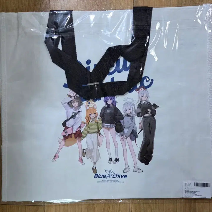 [SOLD OUT] 블루아카이브 무신사 특전 타포린백 미개봉