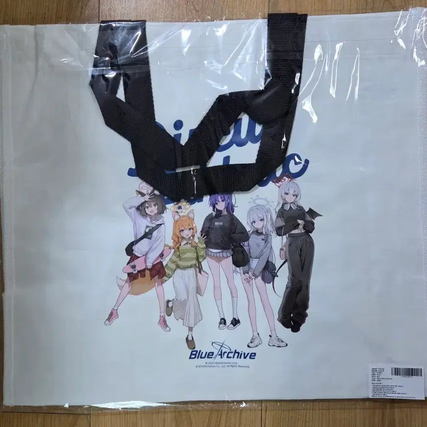 [SOLD OUT] 블루아카이브 무신사 특전 타포린백 미개봉