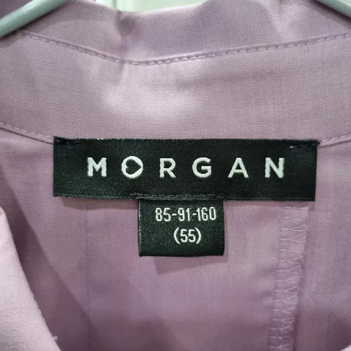 [BUNJANG] MORGAN Purple Shirt / MORGAN 모르간 보라색 셔츠