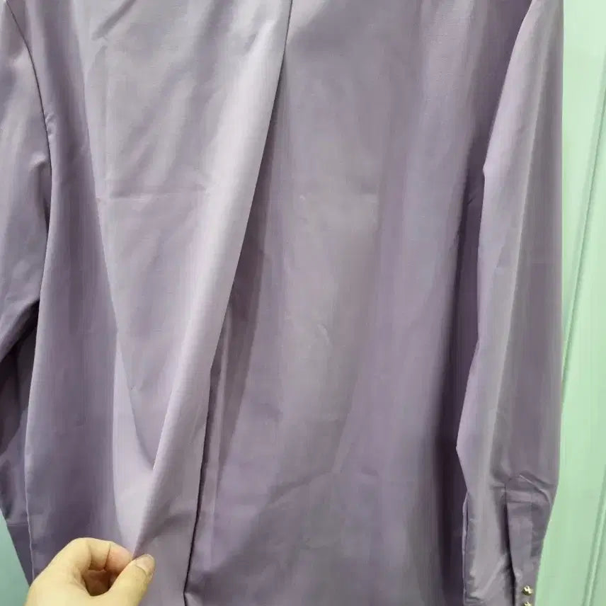 [BUNJANG] MORGAN Purple Shirt / MORGAN 모르간 보라색 셔츠