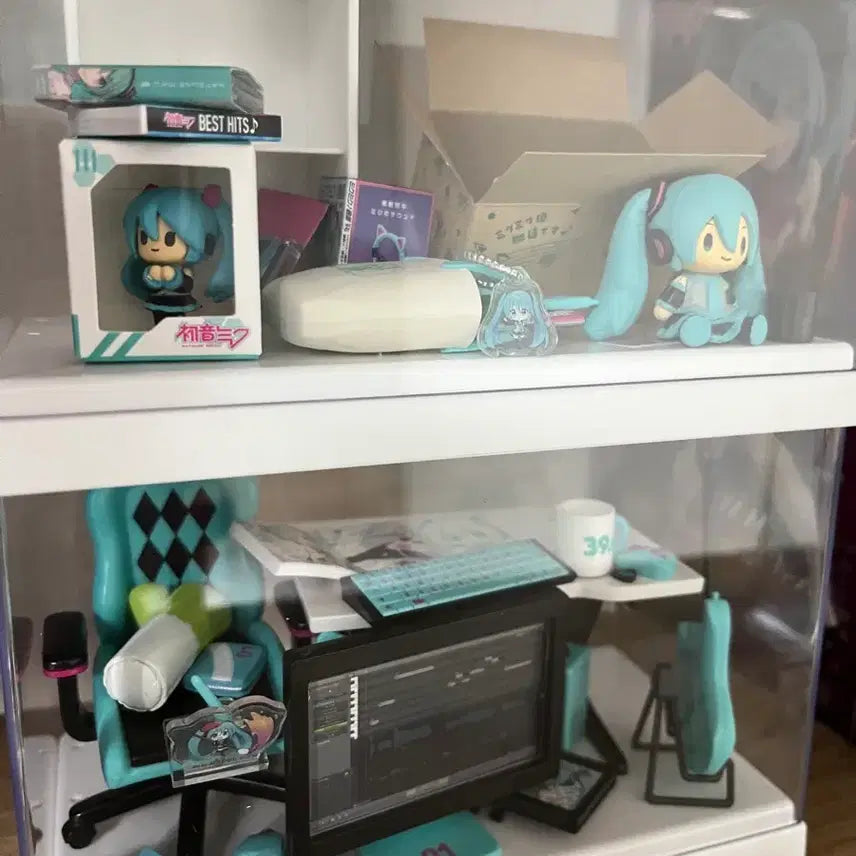 [BUNJANG] Hatsune Miku Mikumiku Room Re-ment Full Set / 하츠네 미쿠 미쿠미쿠룸 리멘트 풀박