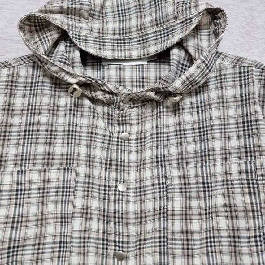 [BUNJANG] Second Monoh Nylon Hooded Jacket / ㅡ세컨드모노 나일론 후드자켓 여55-66 ㅡ0401