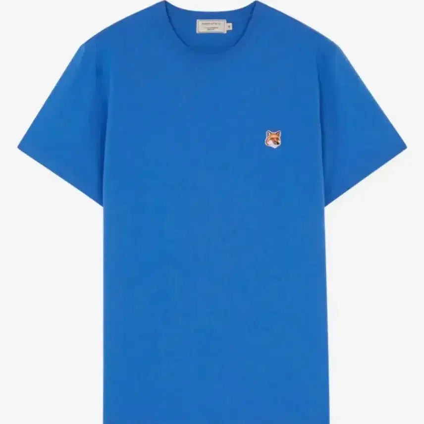 [BUNJANG] Maison Kitsune Sky Blue T-shirt M / 매종키츠네 하늘색 반팔 티셔츠 M