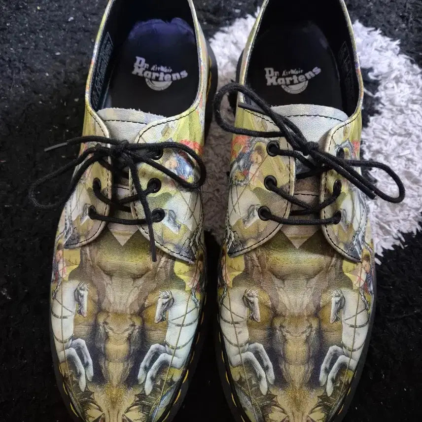 [BUNJANG] Dr. Martens 1461 Dragon Collaboration Limited Edition Boots / 닥터마틴 1461 성조지와 용 한정판 270 us9