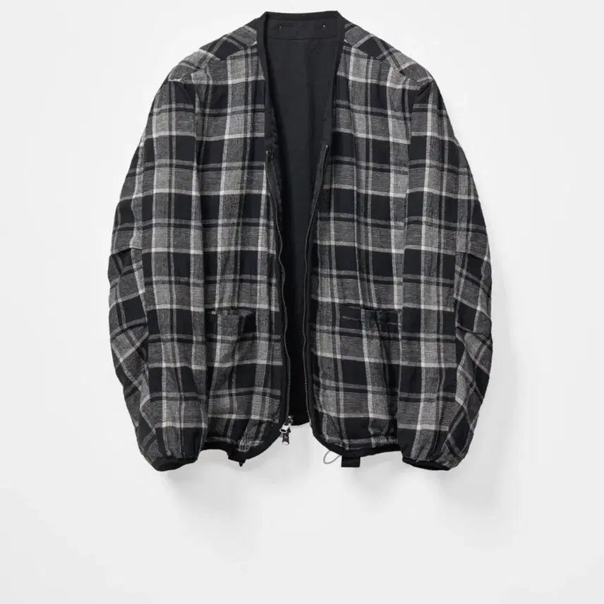 [BUNJANG] Yearsgo Japanese Reversible Check Jacket (Size L) / 이얼즈고_재패니즈 리버시블 체크 자켓_3(L)사이즈
