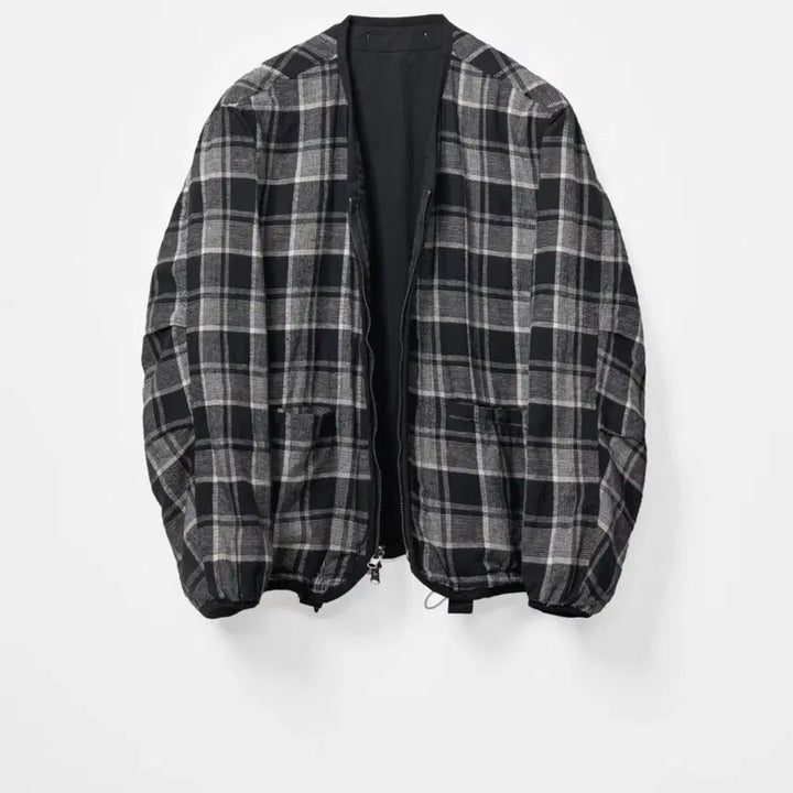 [BUNJANG] Yearsgo Japanese Reversible Check Jacket (Size L) / 이얼즈고_재패니즈 리버시블 체크 자켓_3(L)사이즈