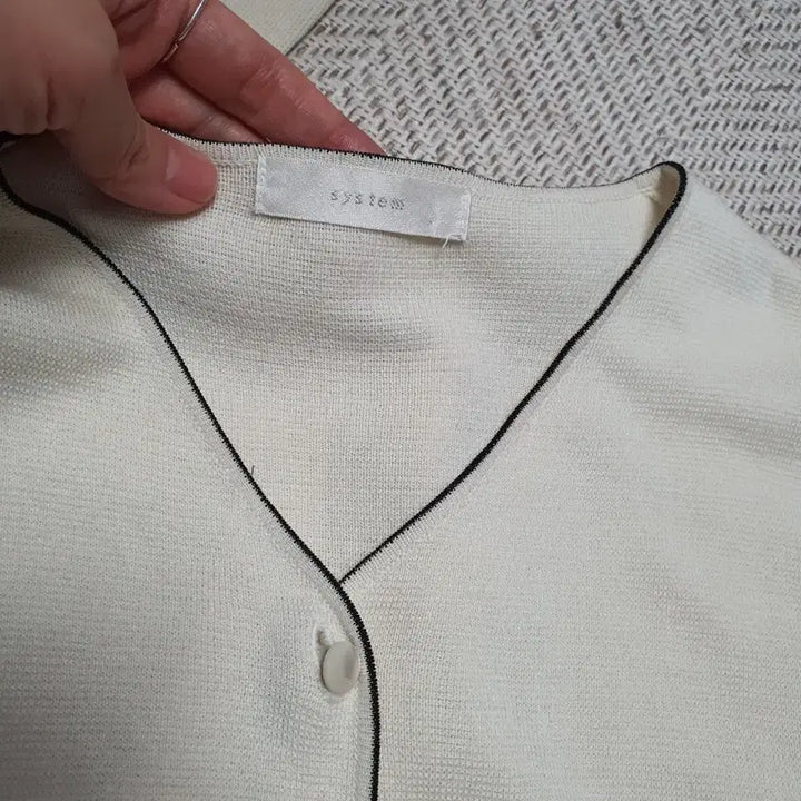 [BUNJANG] System Ivory Spring/Summer Cardigan / 시스템 아이보리 봄여름 가디건