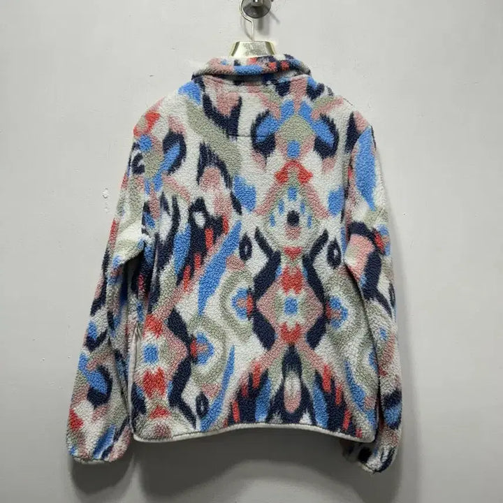 [BUNJANG] Abercrombie Fleece Jacket Pattern S / 아베크롬비 플리스 자켓 패턴 S