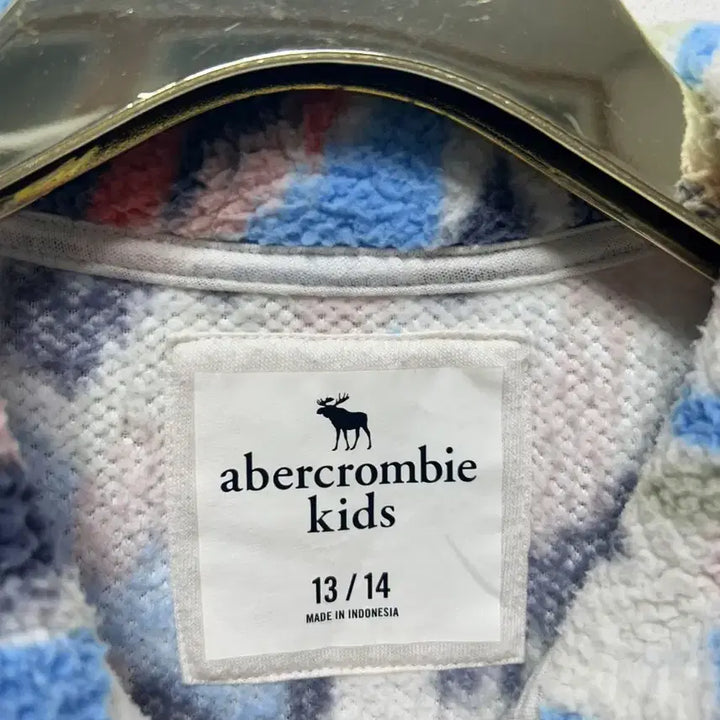 [BUNJANG] Abercrombie Fleece Jacket Pattern S / 아베크롬비 플리스 자켓 패턴 S