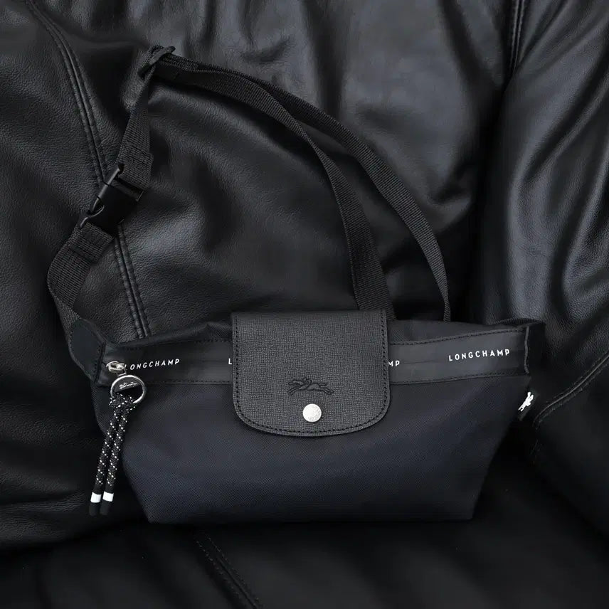 [BUNJANG] Longchamp Shoulder Bag Black Nylon Men&
