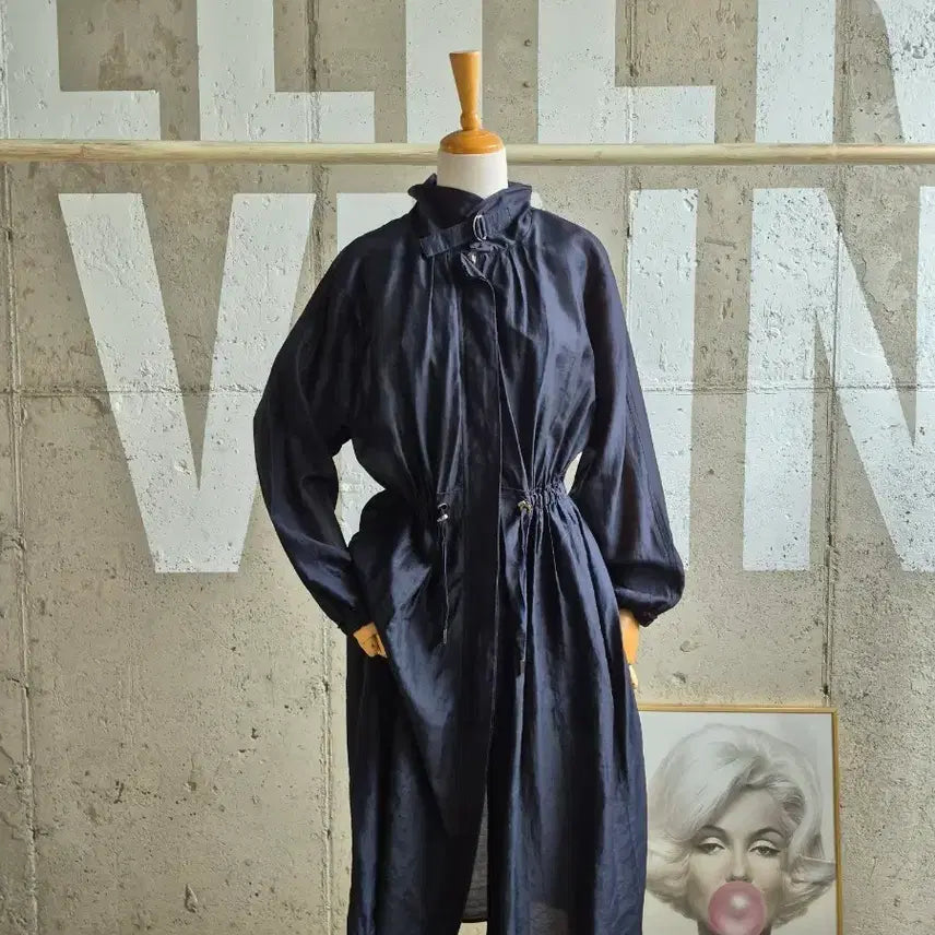 [BUNJANG] G Studio Sheer Long Jacket / g스튜디오 시스루 롱자켓
