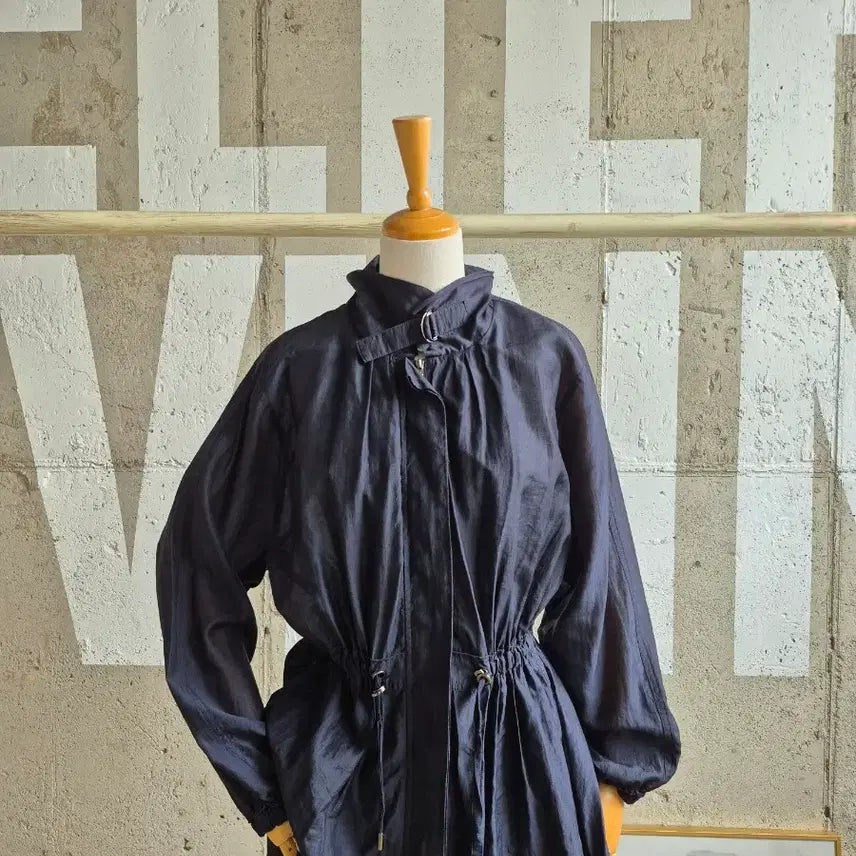 [BUNJANG] G Studio Sheer Long Jacket / g스튜디오 시스루 롱자켓