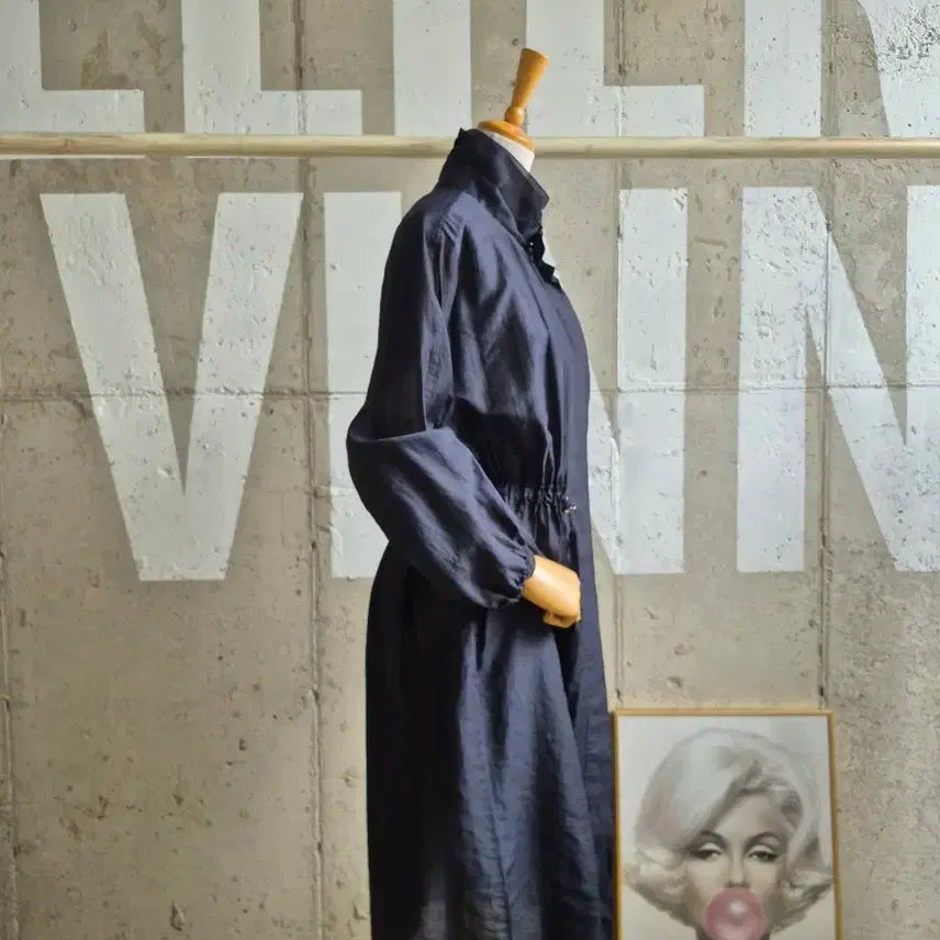 [BUNJANG] G Studio Sheer Long Jacket / g스튜디오 시스루 롱자켓