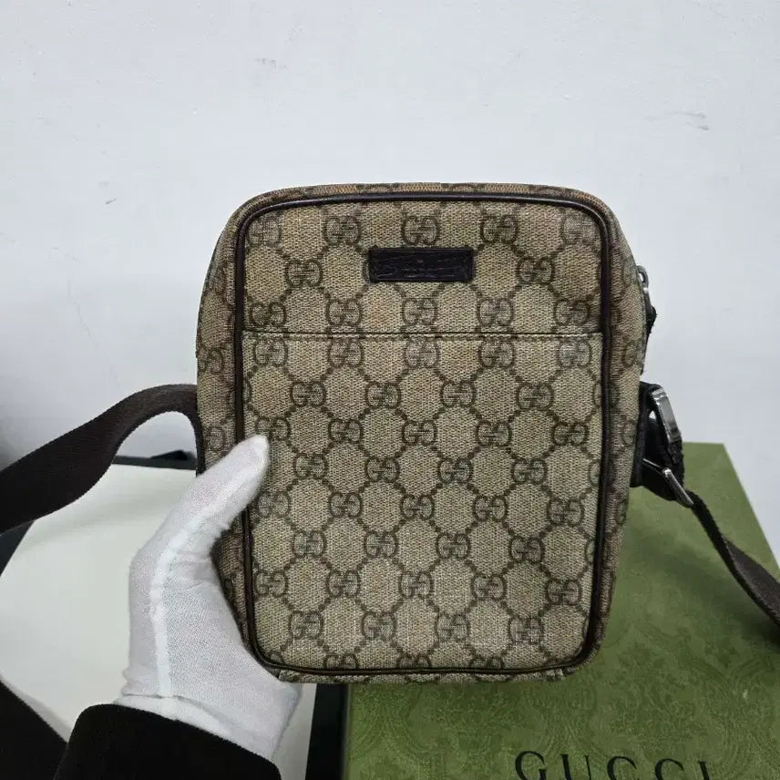 [BUNJANG] Gucci Signature Messenger Bag / [정품] 구찌 시그니처 메신저백