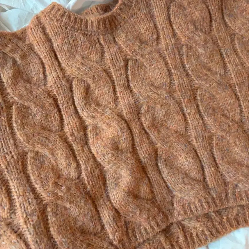 [BUNJANG] Vintage Thick Knit Sweater / 두꺼운 니트 빈티지 스웨터 옷