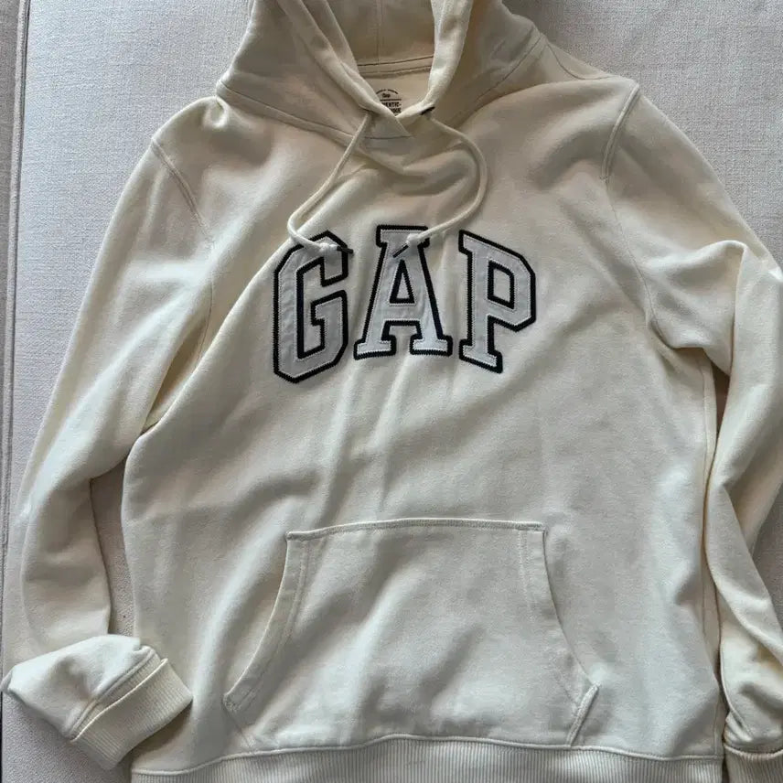 [BUNJANG] Gap Hoodie Ivory M / 갭후드티 아이보리