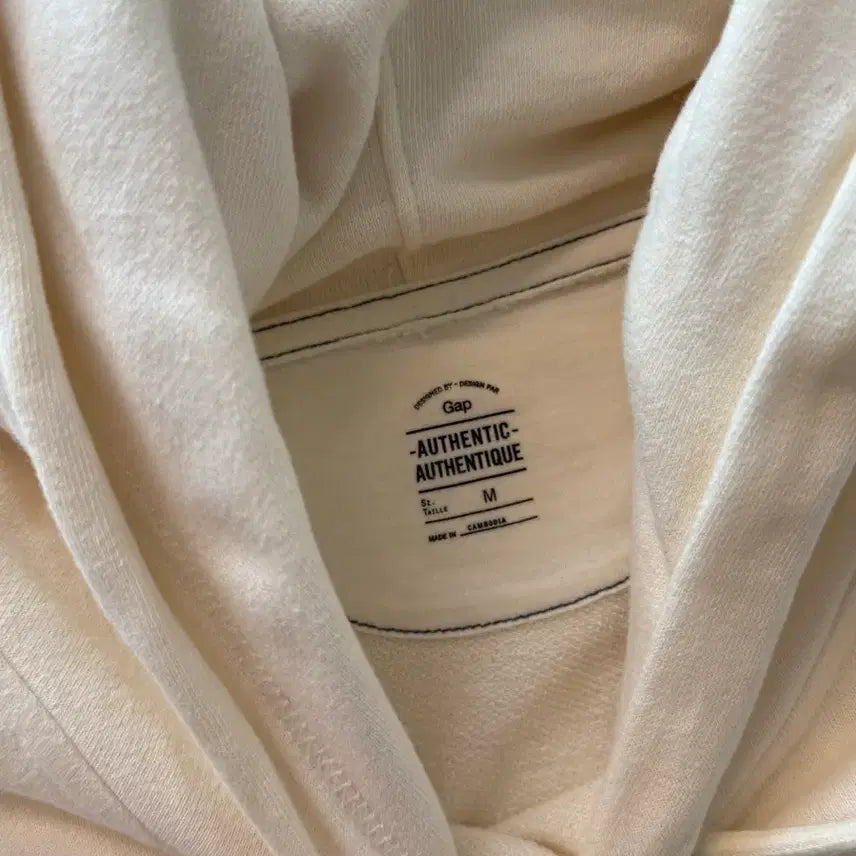 [BUNJANG] Gap Hoodie Ivory M / 갭후드티 아이보리