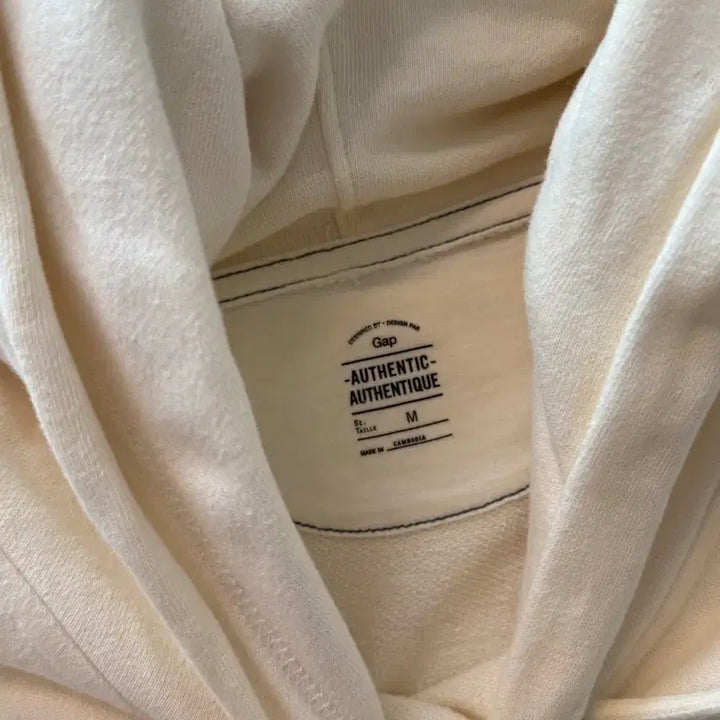 [BUNJANG] Gap Hoodie Ivory M / 갭후드티 아이보리