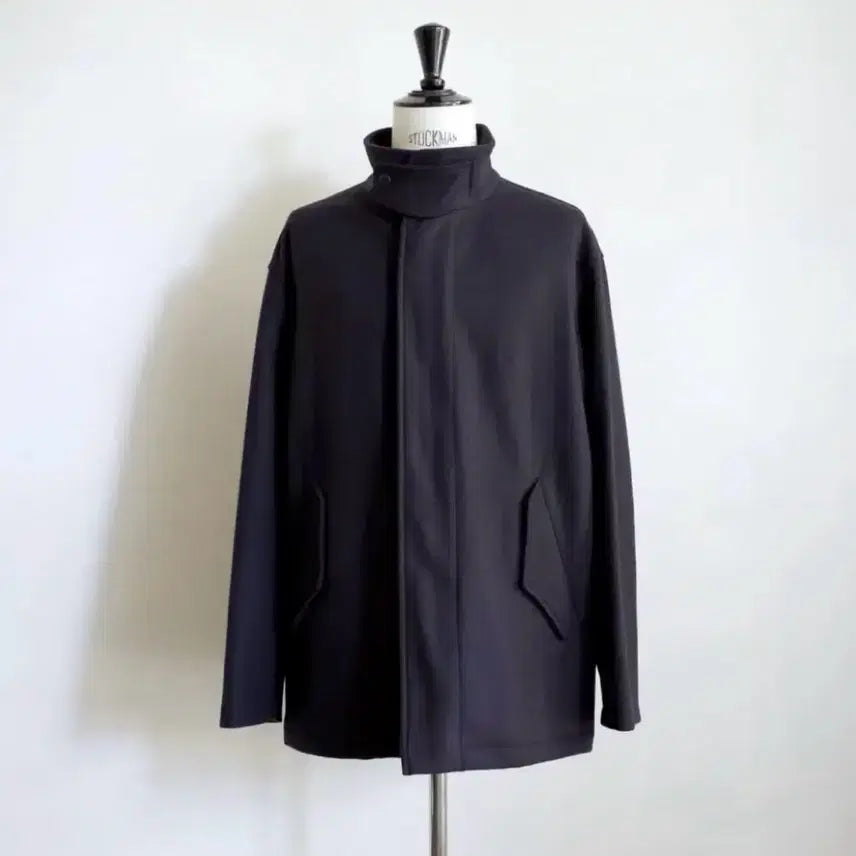 [BUNJANG] Komori Felton Wool Nylon Zip Blouson Jacket / 3) 코모리 펠튼 울 나일론 zip 블루종 자켓