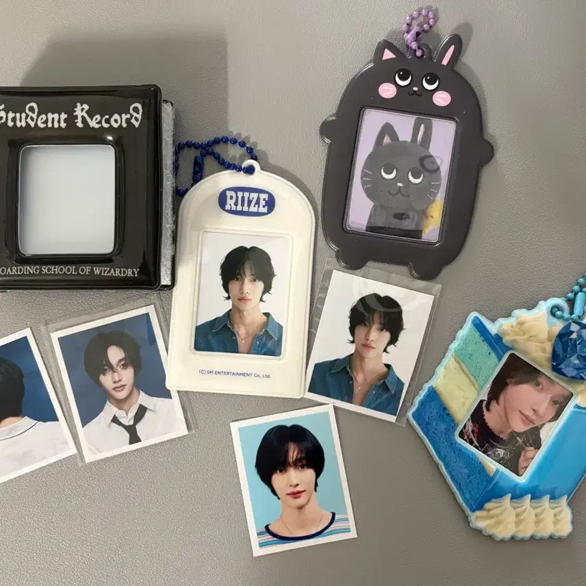 [BUNJANG] RIIZE Wonbin Photocard Set + Photocard Holder, Keyring / 라이즈 원빈 증사 세트 +콜북, 키링