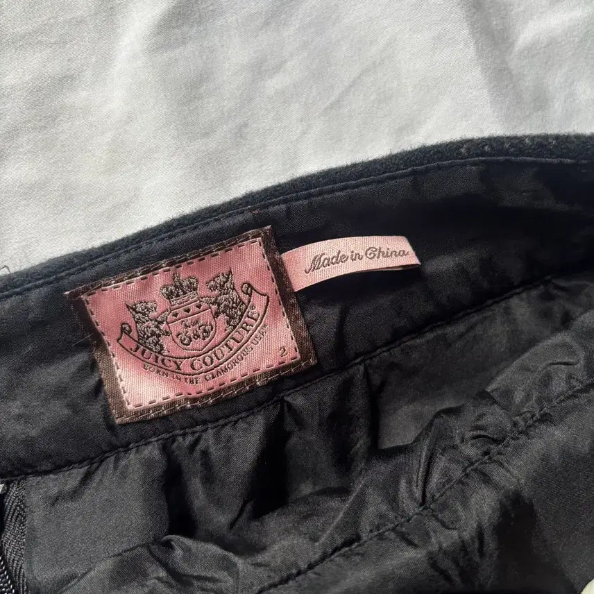 [BUNJANG] Juicy Couture Y2K Wool Mini Skirt / 빈티지 주시쿠튀르 y2k 갸루 스커트