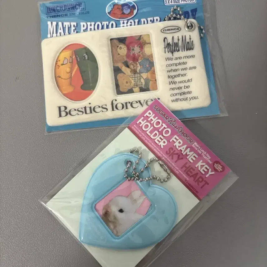 [BUNJANG] DENTS ID Photo Keychain Set / 덴스 증사 키링 2개 세트