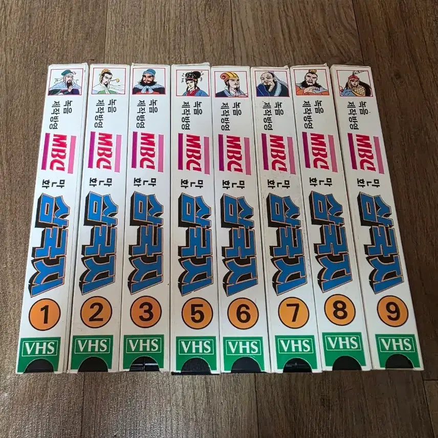 [BUNJANG] MBC Animation Romance of the Three Kingdoms VHS Tape / MBC 만화 삼국지 VHS 비디오테이프
