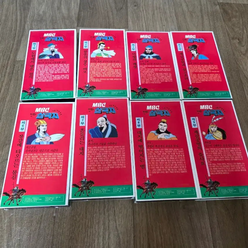 [BUNJANG] MBC Animation Romance of the Three Kingdoms VHS Tape / MBC 만화 삼국지 VHS 비디오테이프
