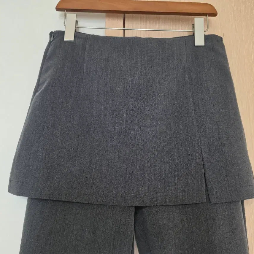 [BUNJANG] Wrap Skirt Pants, Bootcut Slacks / 고퀄 랩치마바지 부츠컷 슬랙스바지  랩레이어드바지