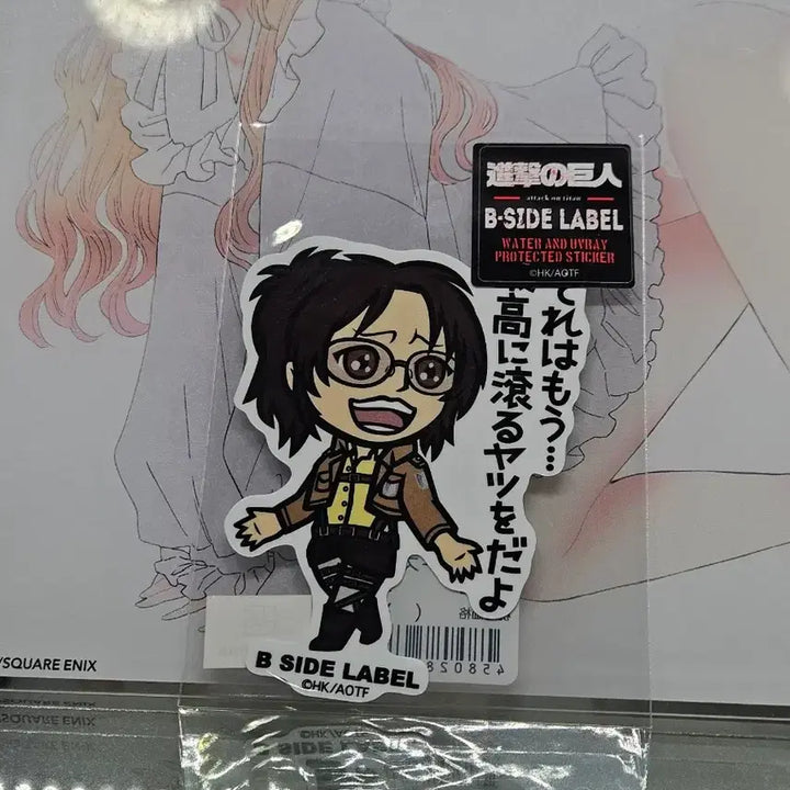 [BUNJANG] Attack on Titan Hange Zoe Sticker / 진격의 거인 한지 조에