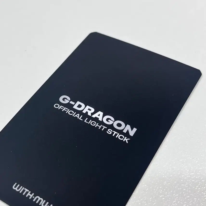 [BUNJANG] G-Dragon Official Lightstick Photocard / 지디 응원봉 포토카드